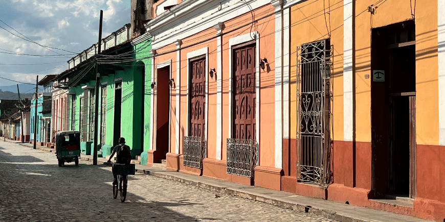 Straat in Trinidad