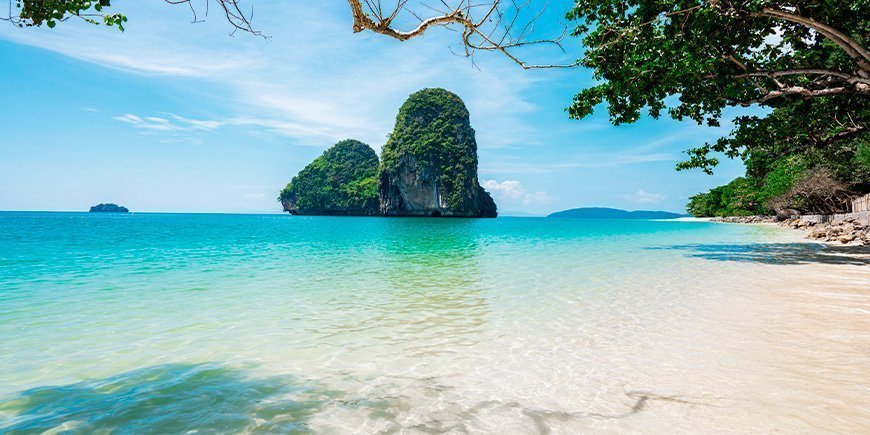 Phra Nang Strand in Krabi, Thailand