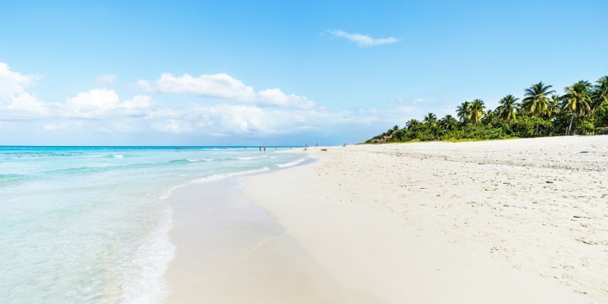 zandstrand in cuba