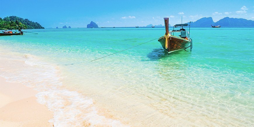 Prachtig strand en helder weer op Koh Ngai