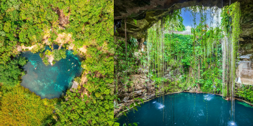 Prachtige cenotes in Mexico