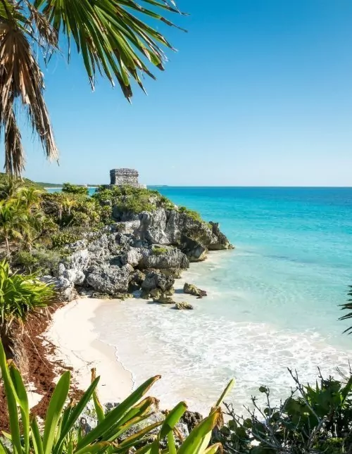 Hoogtepunten van Mexico met strandvakantie in Tulum