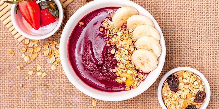 smoothiebowl met topping