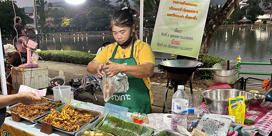 Nachtmarkt in Mae Hong Son