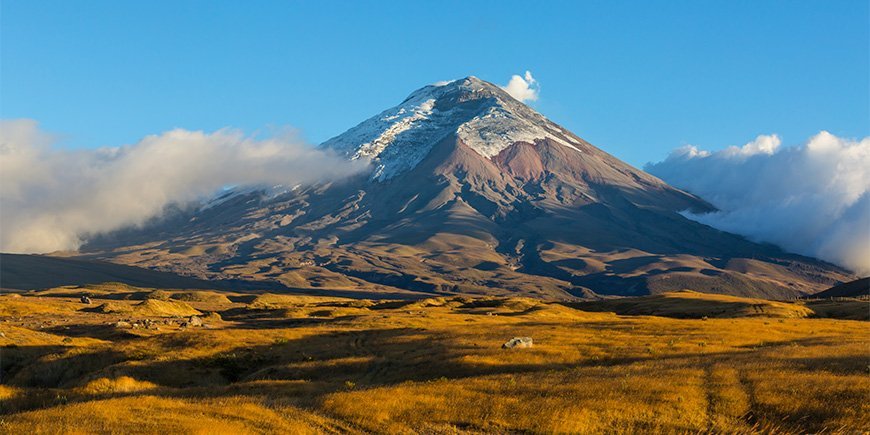 Cotopaxi vulkaan in Ecuador